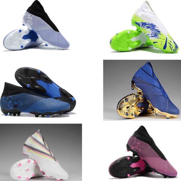 

mens high football boots nemeziz 19.3 laceless fg soccer cleats nemeziz messi 19.3 360 agility turf soccer shoes