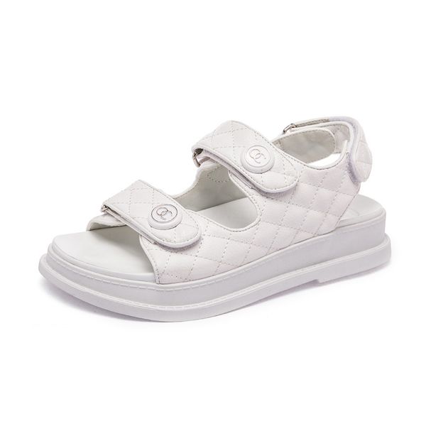 

hole shoes female 2020 summer new hollow students wild pregnant women single shoes flat bottom non-slip soft bottom sandals#555, Black