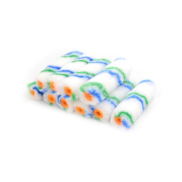

5/10 pcs/lot 4" paint roller covers mini paint roller edger trim hand tools set