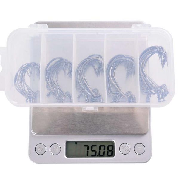 

fishing hooks 50pcs jig head crank hook bass fish 3/0#-2# for soft worm bait carp tackle accessories pesca