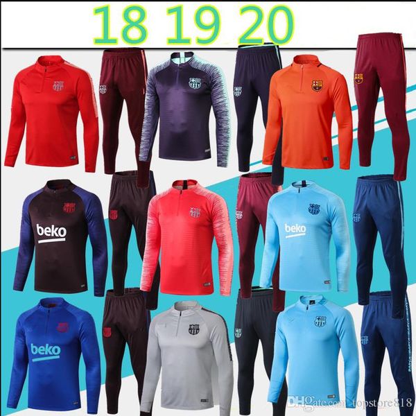 

2019 2020 barcelona port wear 181920 me i griezmann f de jong o dembÃlÃ training wear jacket ca ual men 039 port uit, Black;red