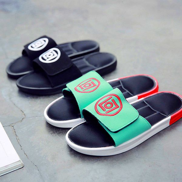 

x187 spring casual slipper breathable light men lace-up new women s slipper shoes wild personality household slippers fashion big size 39-46, Red;white