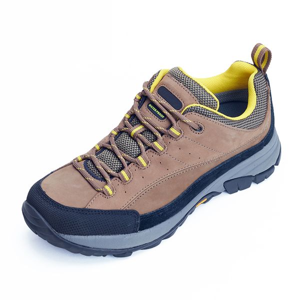 

outdoor men hiking shoes fully waterproof shoes anti-slip trekking ladies genuine leather sports
