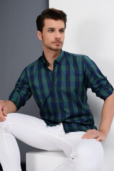 

g665 dewberry shirt -dark blue-green, White;black