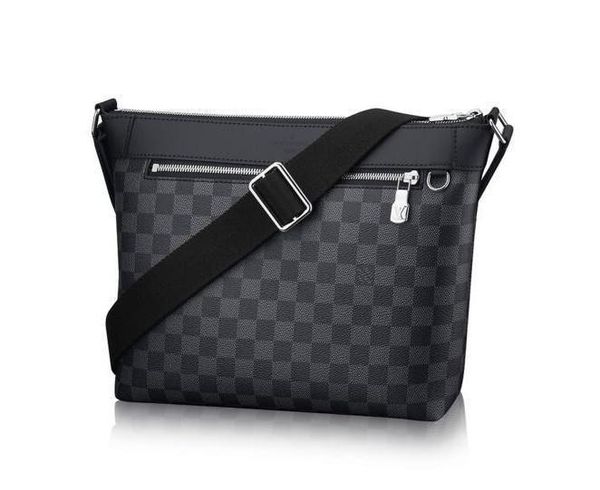 

genuine leather n40003 men messenger bags shoulder belt bag totes portfolio briefcases duffle luggage ing