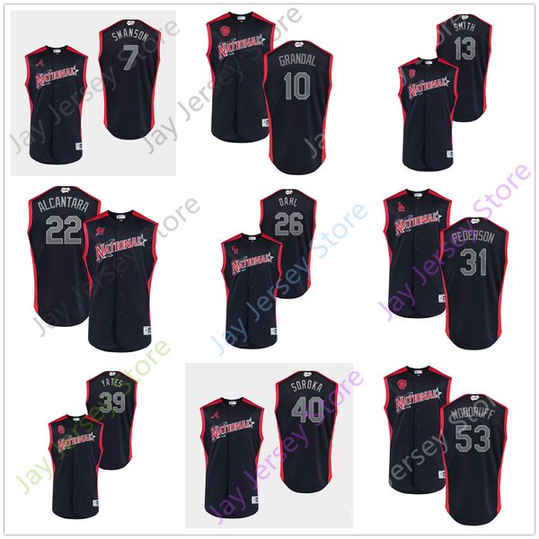 

2019 All-Star Jersey Yasmani Grandal Will Smith Sandy Alcantara David Dahl Joc Pederson Kirby Yates Mike Soroka Brandon Woodruff Sony Gray