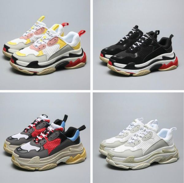 Loafers For Men Comfort Casual Shoe Triple S Black Designer Low