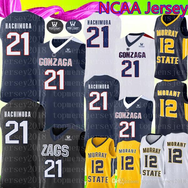 

Gonzaga Bulldogs 21 Rui Hachimura Jersey New Gonzaga Bulldogs College stitched Basketball Jerseys Mens NCAA S-XXL