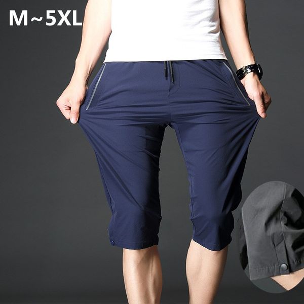 

outdoor quick dry shorts 5xl large size mens loose stretch beach shorts summer quick drying breathable thin sports hiking, Brown;gray