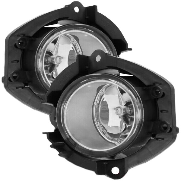 

dhbh-2pcs car front bumper fog lamp assembly with wiring harness switch bulb fit for rav4 2006-2008