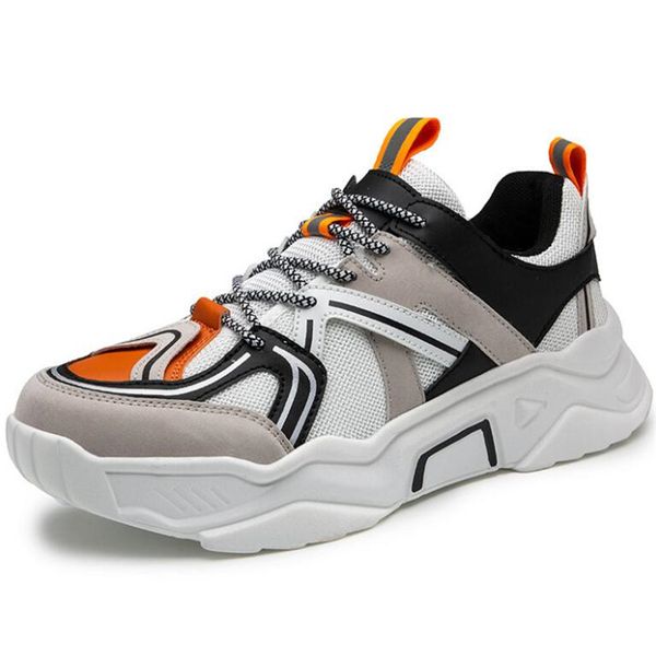 

2020 new men's running shoes outdoor non-slip women jogging shoes hard-wearing damping men chunky sneakers sports