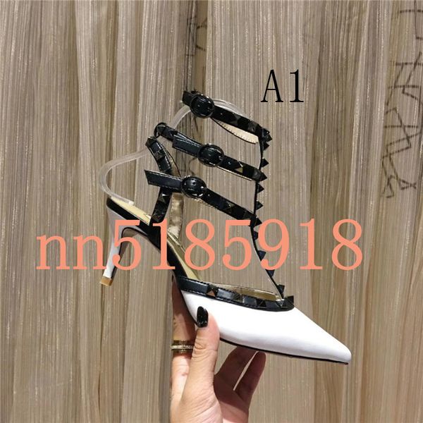 

2019 women 039 high heel dre hoe party fa hion rivet girl pointed hoe buckle factory ize 34 to 42 yard