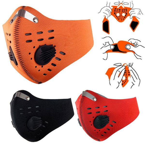 

durable outdoor sports mask shockproof keep warm solid color flexible outdoor riding mask sports riding