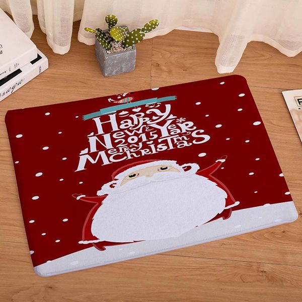 

merry christmas door mat santa claus outdoor carpet christmas decorations for home party for new year