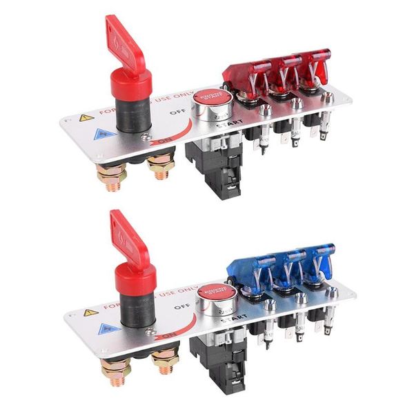 

12 v auto schakelaar ontsteking motor panel switching start push racing auto knop 2/4/5 toggle