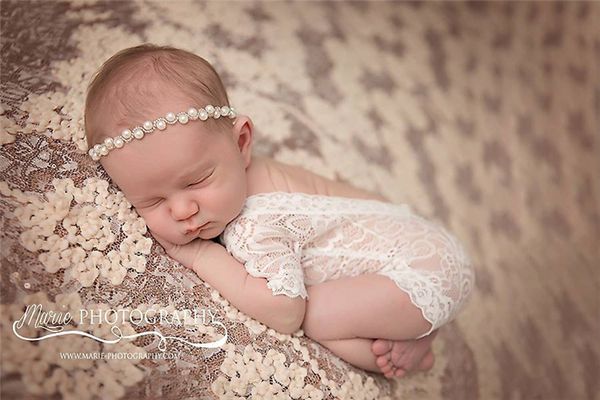 

baby romper lace romper baby boy girl cute petti rompers jumpsuit infant toddler p clothing soft lace newborn baby clothes fj83, Blue