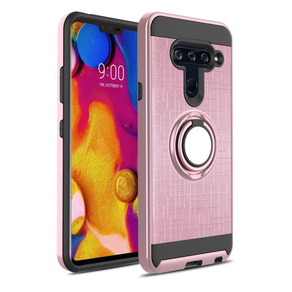 

Hybrid tpu pc armor ca e for lg v40 q7 g7 g710 tylo 4 2 k8v lg k10 2018 cv3 ari to 2 ring 360 degree kick tand dual layer back cover