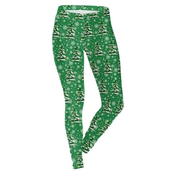 

designer women leggings christmas tights feet features fashion women digital print small elastic trousers breathe pants, Black