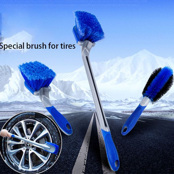 

3 multi-function car tire brush tire rim brush car wash wash kit