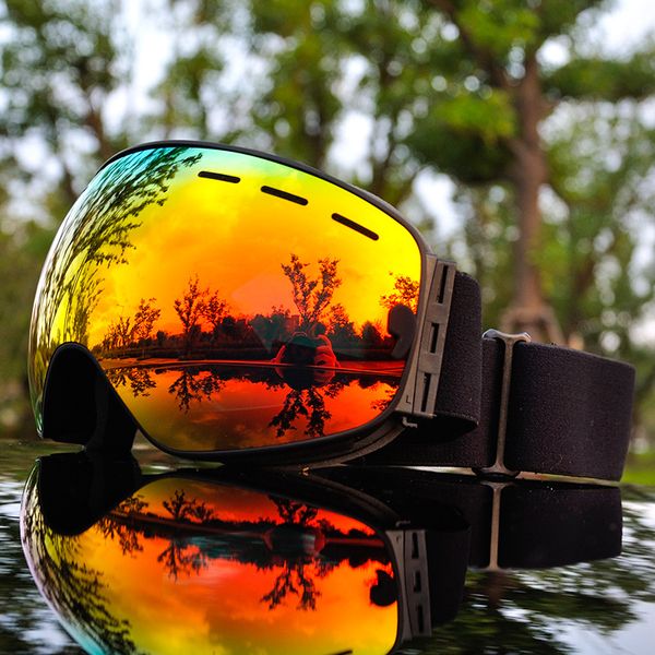 

winter ski goggles snow sports snowboard glasses anti-fog uv protection eyewear men women youth snowmobile skating skiing mask