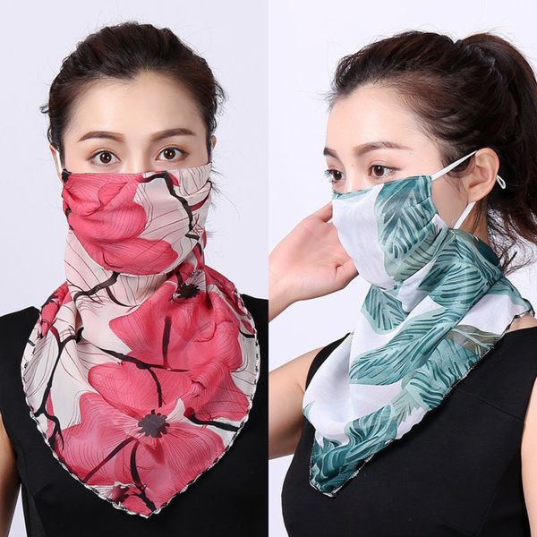 

lcku2 fashion mask seamless bandana novelty mask scarf wolf mouth protective ringoutdoor scarf sun face, Black