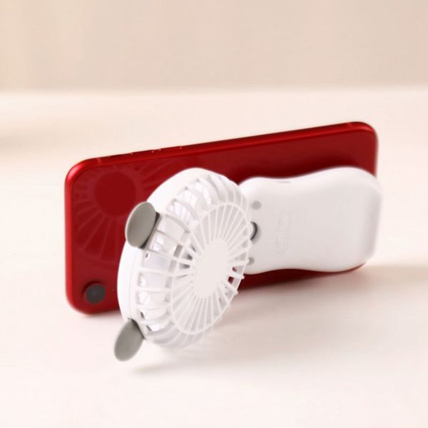 

full-usb portable mini rechargeable handheld fan silicone suction cup can be used for mobile phone bracket fan