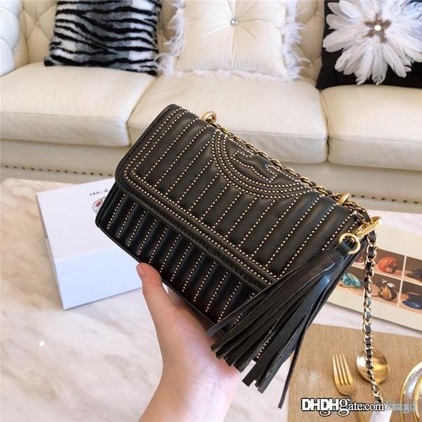 

мода брендов роскоши сумки дизайнерские сумки заклепки флип обед мешок высокого качества мешок плеча мешок креста тела бумажник свободную пе