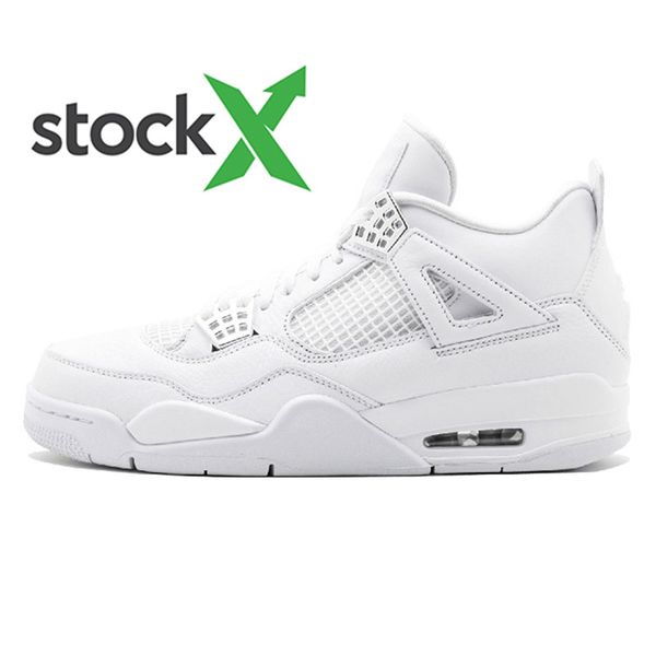 

wholesale mens womens basketball shoes 4s 4 trainers luxury military blue ovo splatter lucid green rasta what the designer sneakers ct10