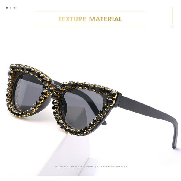 

crystal diamond glasses black crystal diamond oversized sunglasses for women luxury fashion candy shades uv400 vintage brand glasses ymgdd