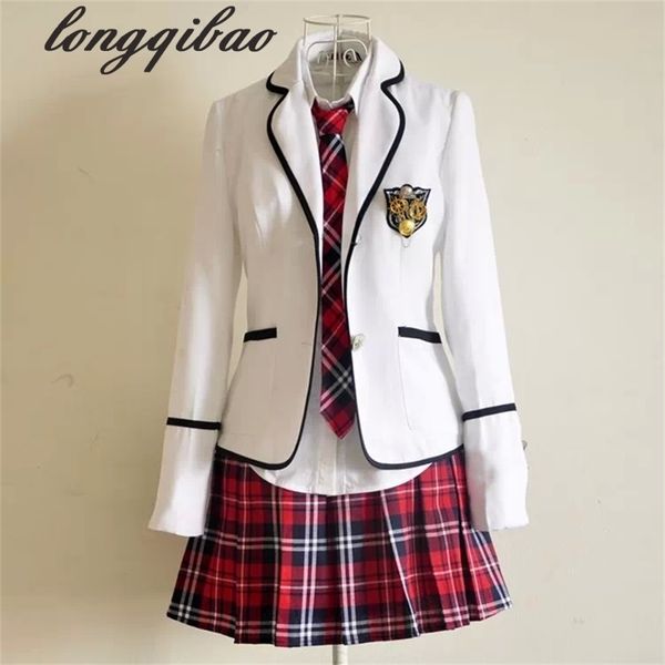 

students long-sleeved school uniforms japan and south korea jk uniforms junior high school boys and girls students suit c18122701, Gray