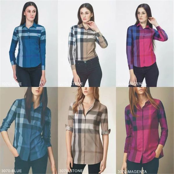 

2020 hot sale new bump the color нагрудные женские платья мода классический клетчатый принт женщины с длинными рукавами платья повседневная, White
