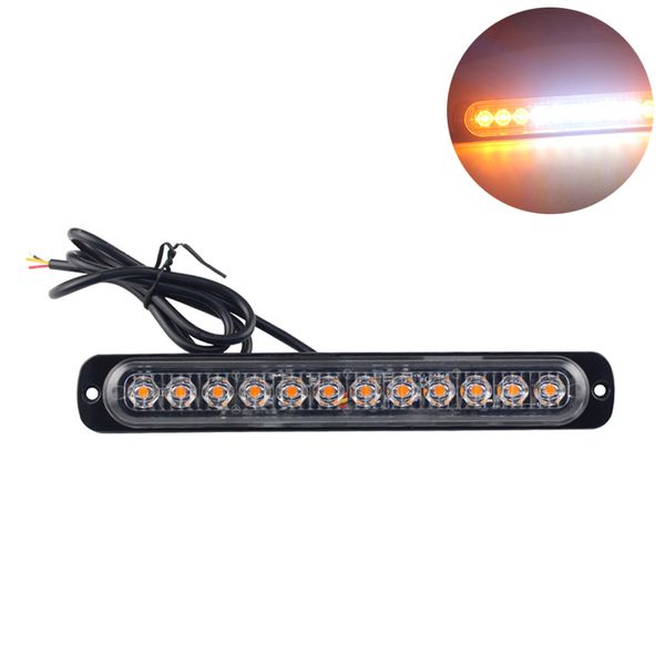 

car styling car strobe lights warning light truck led side lamp ssignal traffic parking light 12/13/14/15/16led