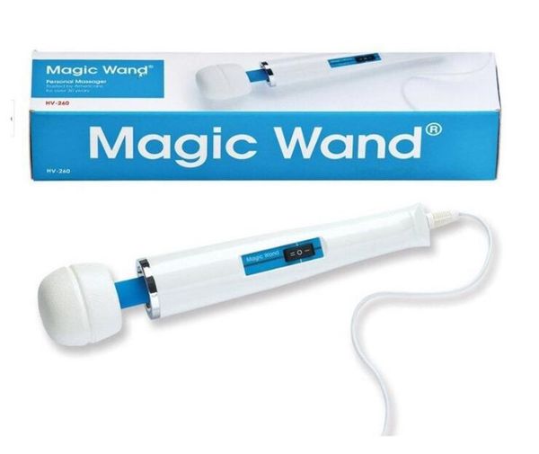 

new hitachi magic wand massager av powerful vibrators magic wands full body personal massager hv-260 hv260 box packaging 110-250v by dhl