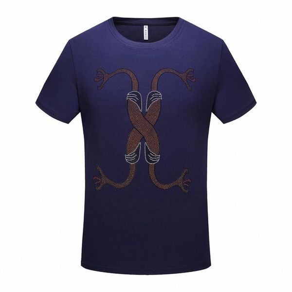 

Men's Designer T-shirt With Diamond Wholesale Special Letter Printing T-shirt Men t-shirts Comfortable Loose Type F Simple Fashion shor