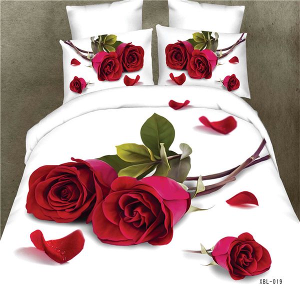 

wensd bedding set wedding rose 3d comforter bedding sets quality super comfort beddings 3/4pcs duvet cover sheet pillowcase
