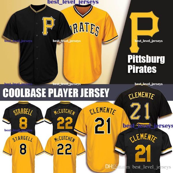 

Pirates Jersey 21 Roberto Clemente Jersey 8 Willie Stargell Jersey 22 29 Francisco Cervelli 27 Kent Pittsburgh jerseys fast shipping hot sal