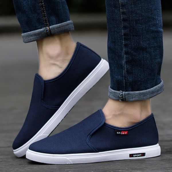 

men shoes slip on lazy shoes casual men's board