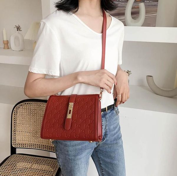 

lady casual handbag bucket bag pu new style shoulder bags women bag senior crossbody summer bag