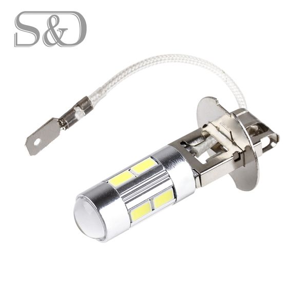 

2pcs h3 led bulb car fog lights high power lamp 5630 smd daytime running auto leds bulbs car light 12v 6000k white yellow amber