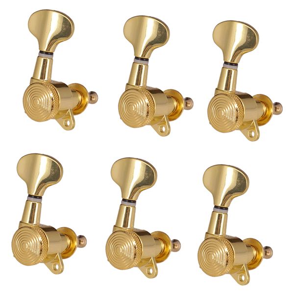 

golden fishtail folk guitar lock gear tuners tuning pegs machine heads 6r