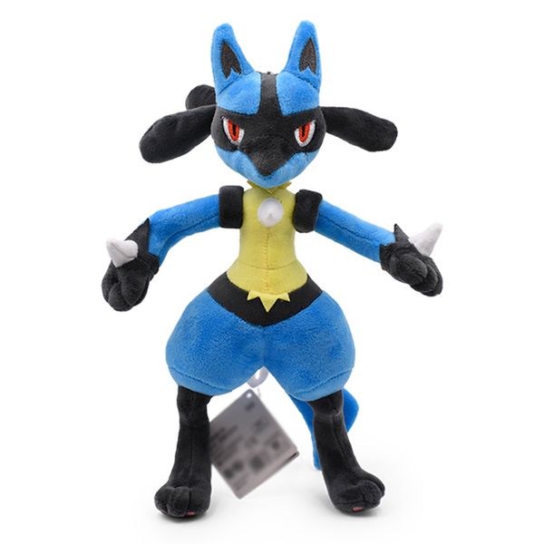 

12inch 30cm lucario plush toys soft dolls stuffed kids present plush doll toys cotton cute mega peluche toy gift for children y200703