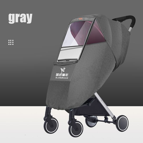 

bluechildhood universal waterproof rain cover wind dust shield full cover raincoat for baby stroller