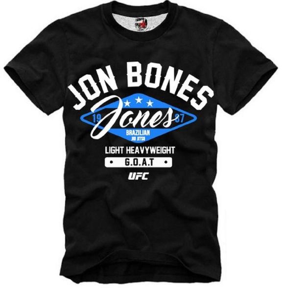 

men funny t-shirt jon bones jones mma jiu jitsu muay thai goat 4225dtg, White;black