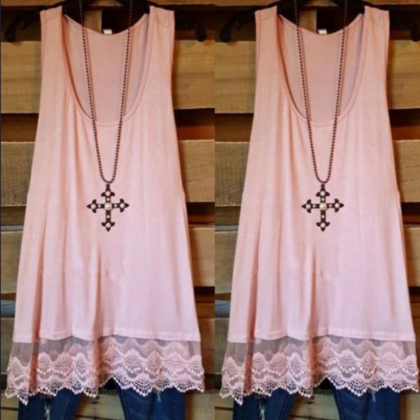 

summer women's lace patchwork casual sleeveless dress retro multi-color tank wrap hip skirt cool and comfortable, Black;gray