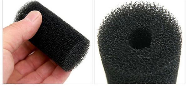 

fish tank aquarium filter suction mouth protection cotton sets fine crystal shrimp breeding barrel cotton cover jun22