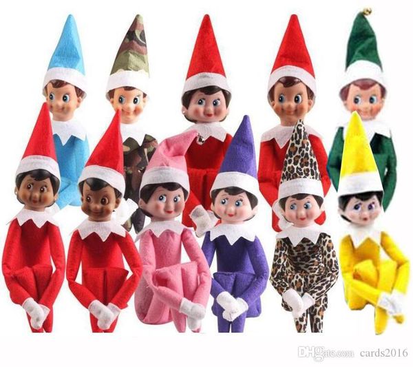 

11 tyle chri tma elf doll plu h toy elve anta doll clothe on the helf for chri tma gift mixed tyle