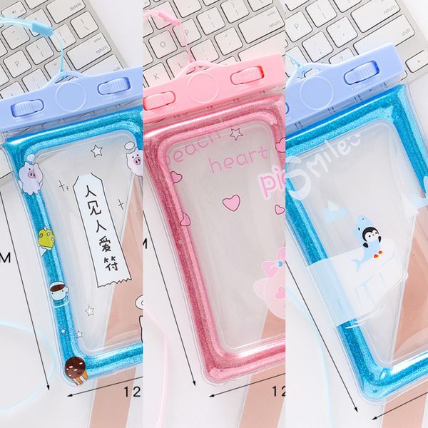 

quicksand waterproof bag pvc swimming drifting transparent underwater p mobile phone bag diving mobile phone waterproof