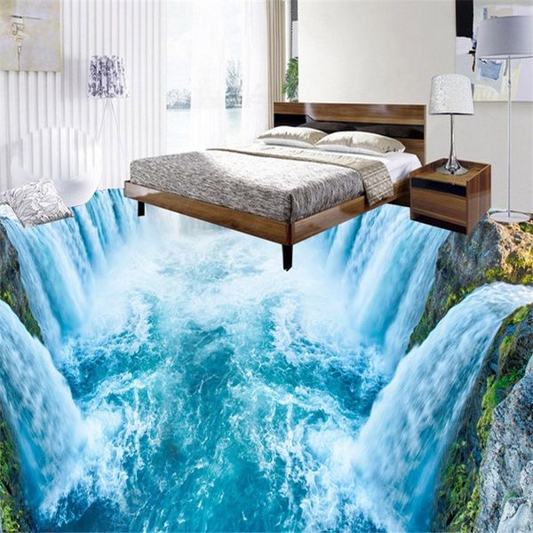 

custom p mural wallpaper-3d flooring modern papel de parede wallpaper room wall papers home decor 3d floor tiles