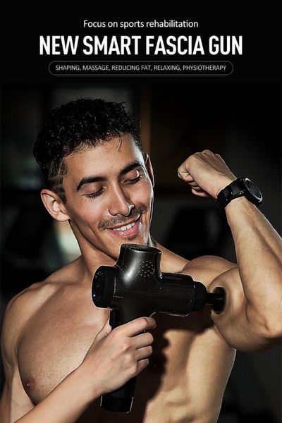 

massage gun deep muscle massager body massage exercising relaxation slimming shaping pain relief boxed 6 heads