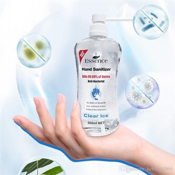 

500ml essence hand sanitizer gel 75% ethanol 99.99% antibacteria liquid soap refreshing disinfectant use without water 19md e1